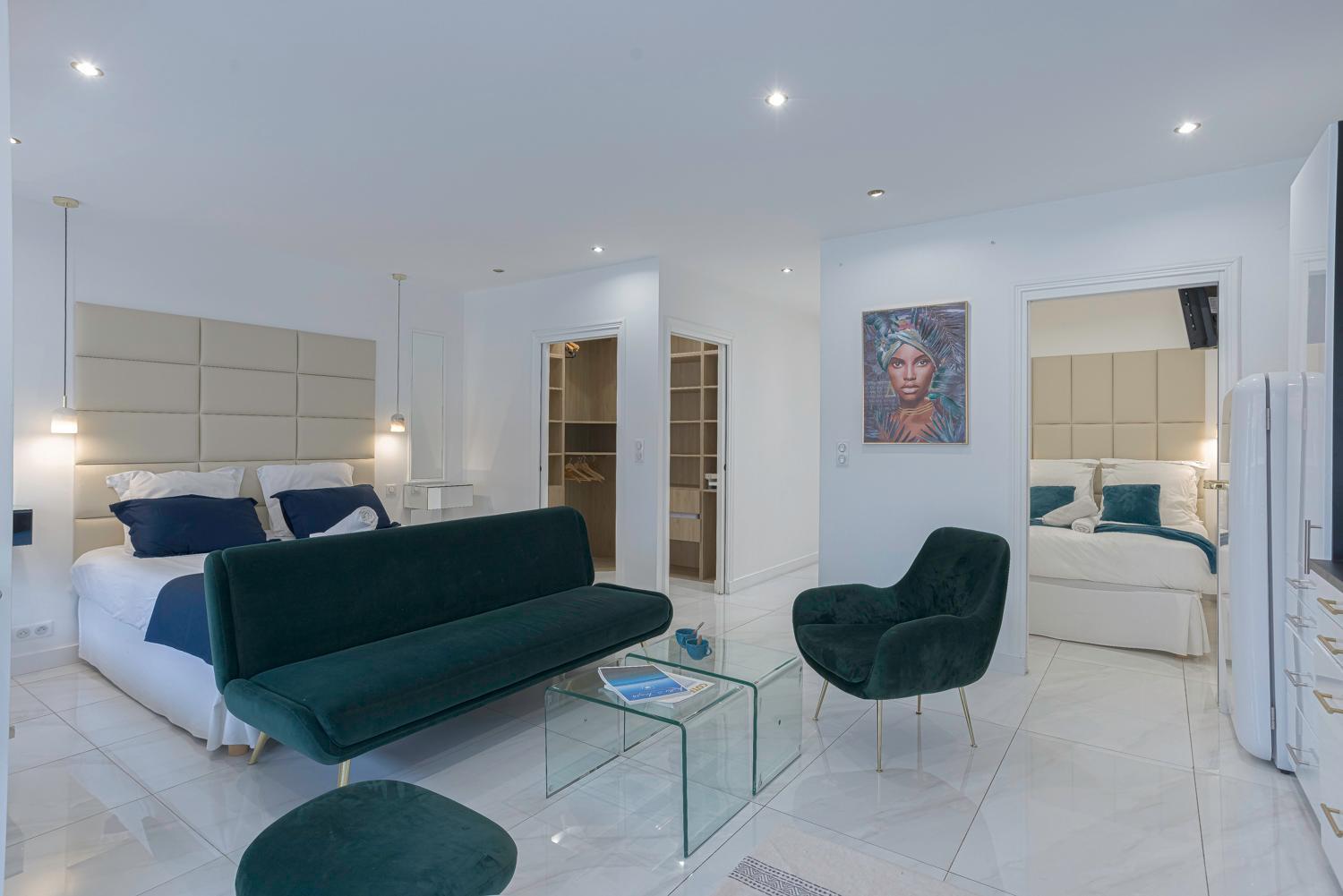 Luxury Maubourg - Vue Mer - Croisette 50M Plage - Clim - Terrasse Cannes Bagian luar foto