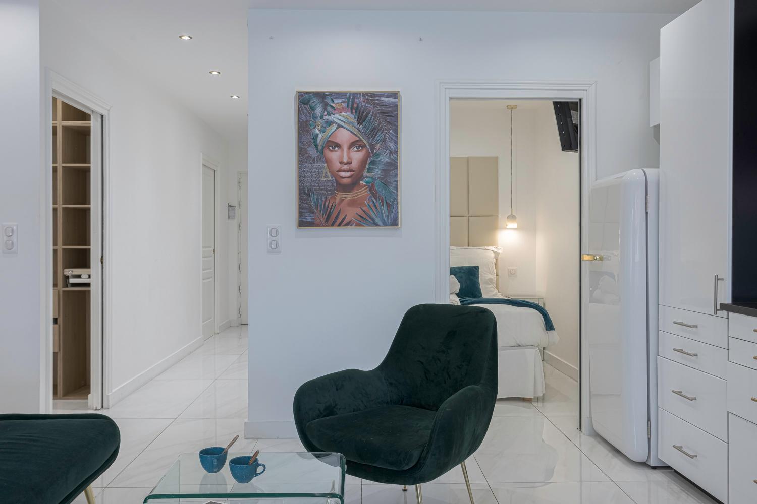 Luxury Maubourg - Vue Mer - Croisette 50M Plage - Clim - Terrasse Cannes Bagian luar foto